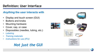 User Interface Design for Medical Devices - The Relationship Between ...