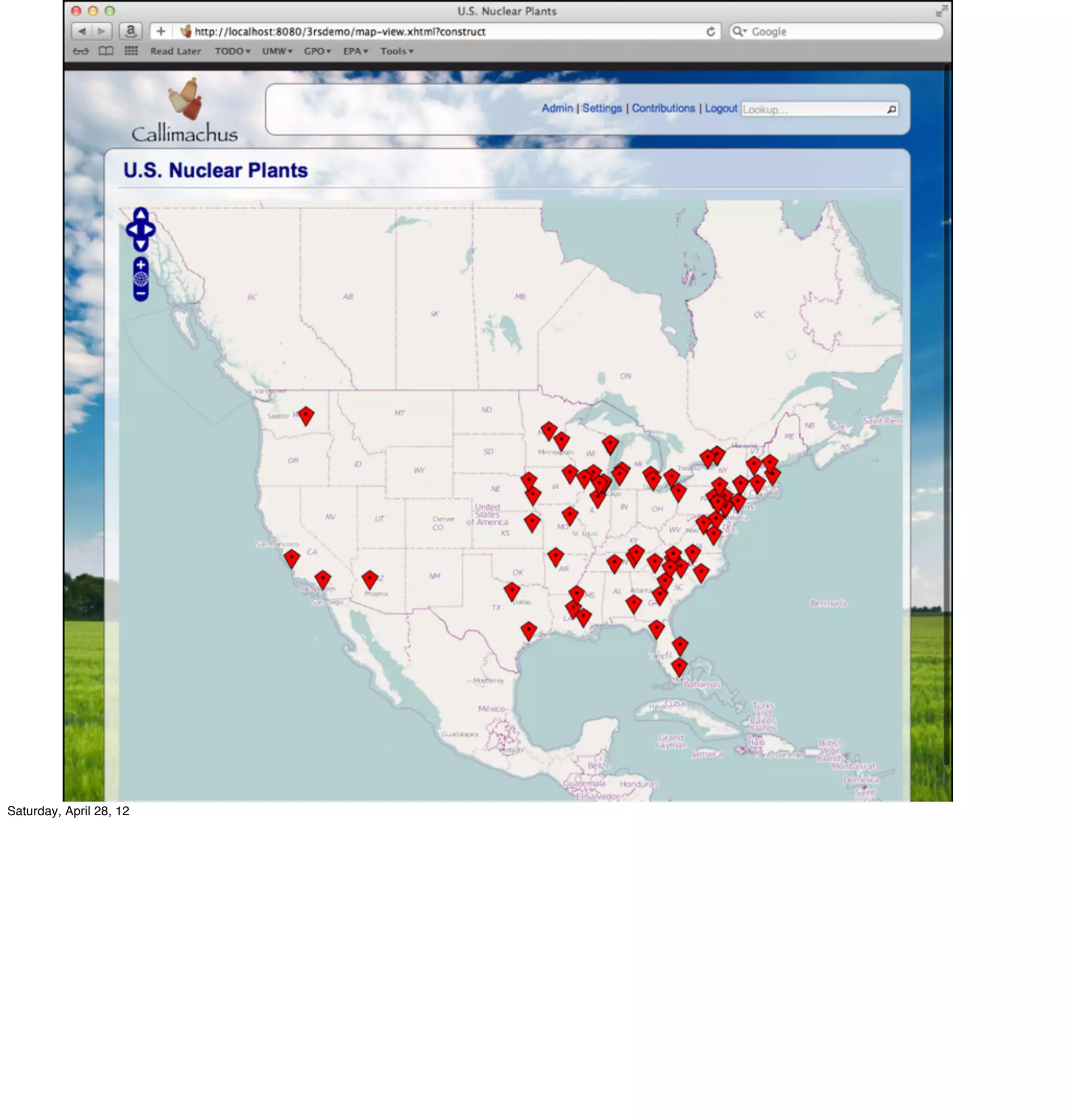 Saturday, April 28, 12
 