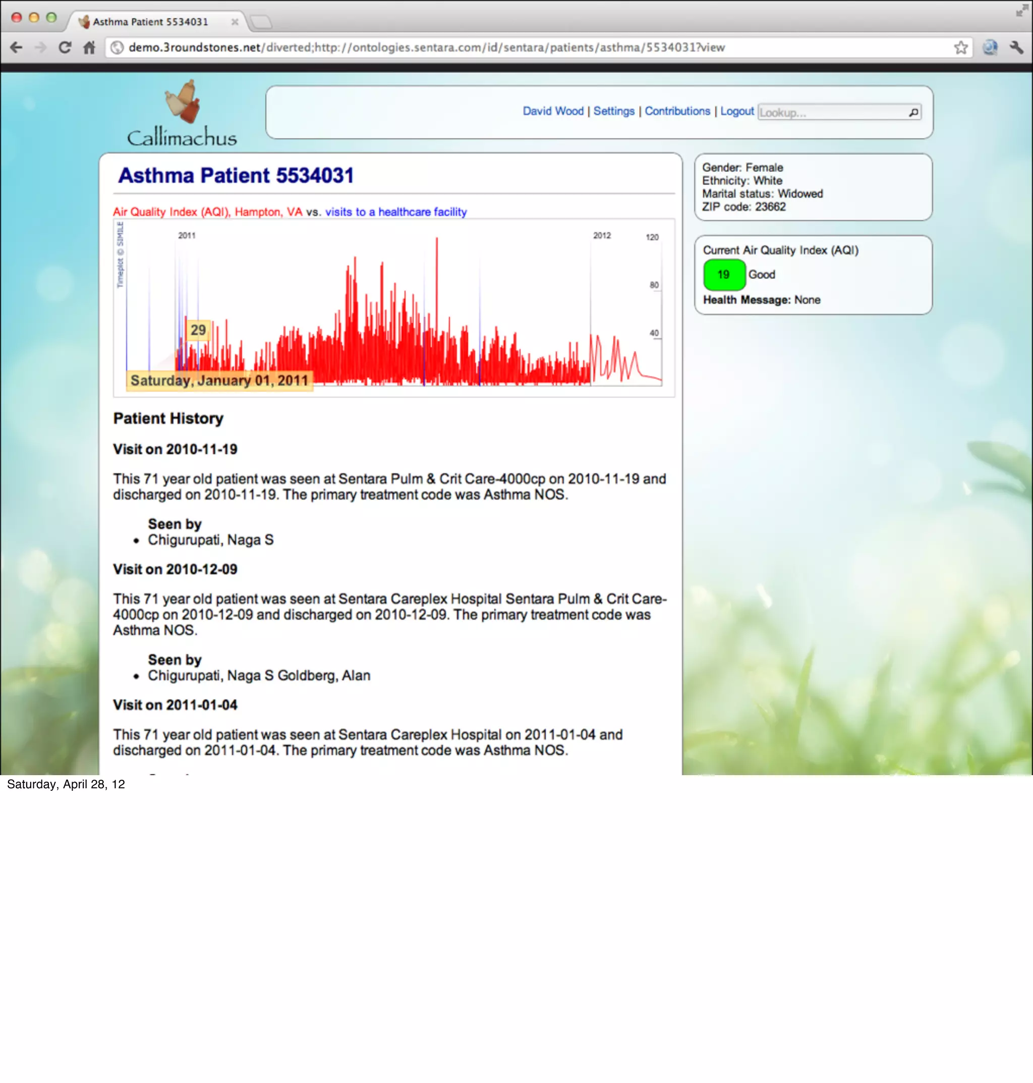 Saturday, April 28, 12
 