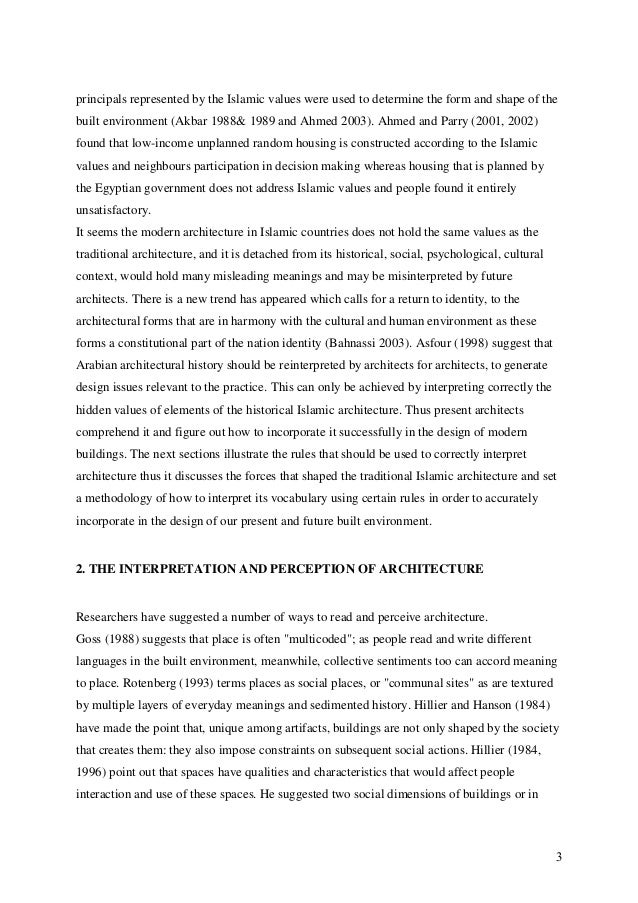 Modern Architecture Vocabulary the perception of vocabulary of the islamic architectural heritage: t… Modern Architecture Vocabulary the perception of vocabulary of the islamic architectural heritage: t…