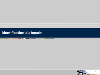 Identification du besoin 