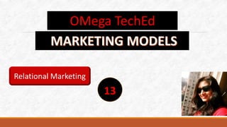 OMega TechEd
13
Relational Marketing
 