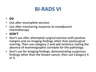Bi Rads Breast | PPTX