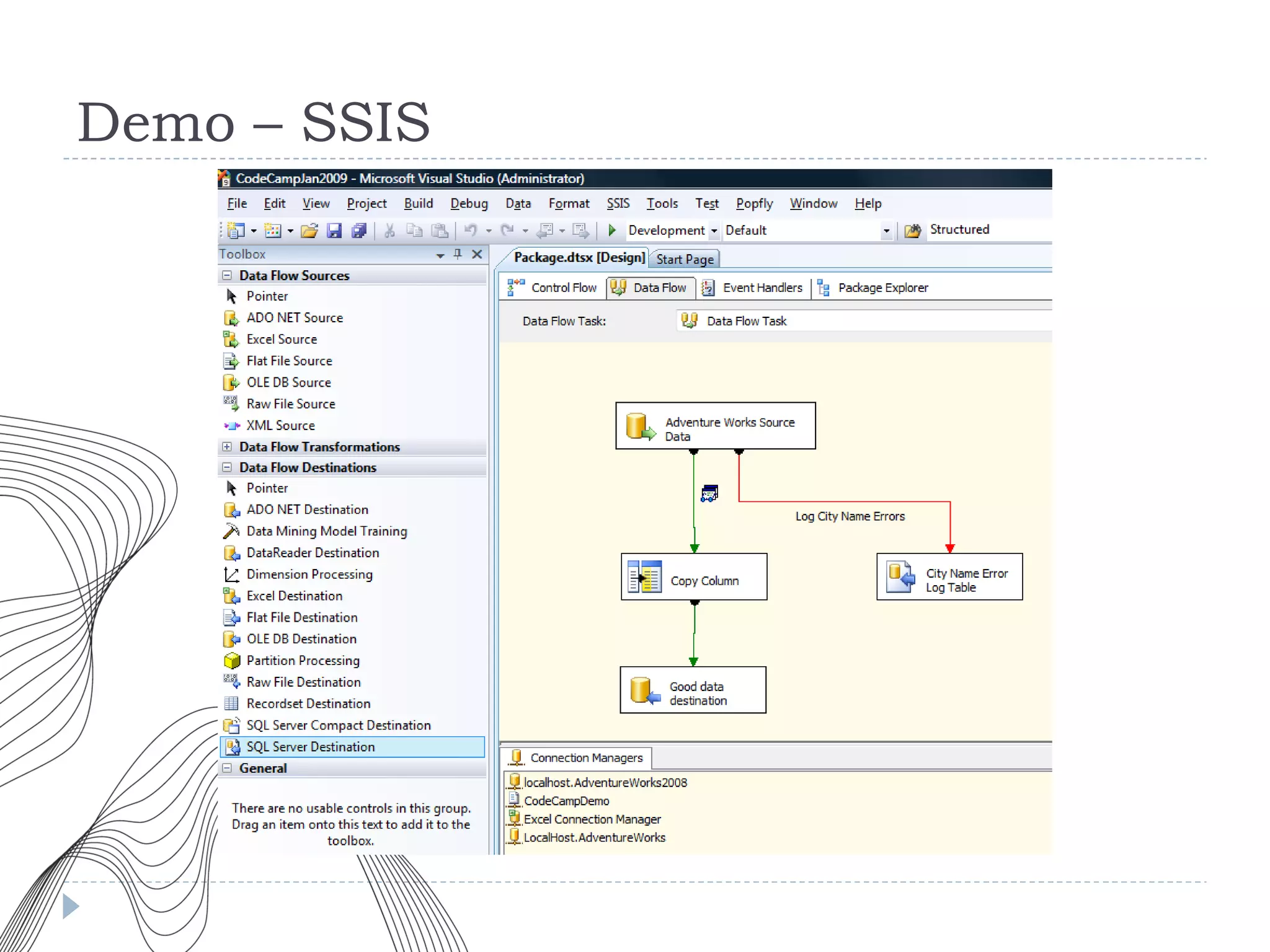 Demo – SSIS 