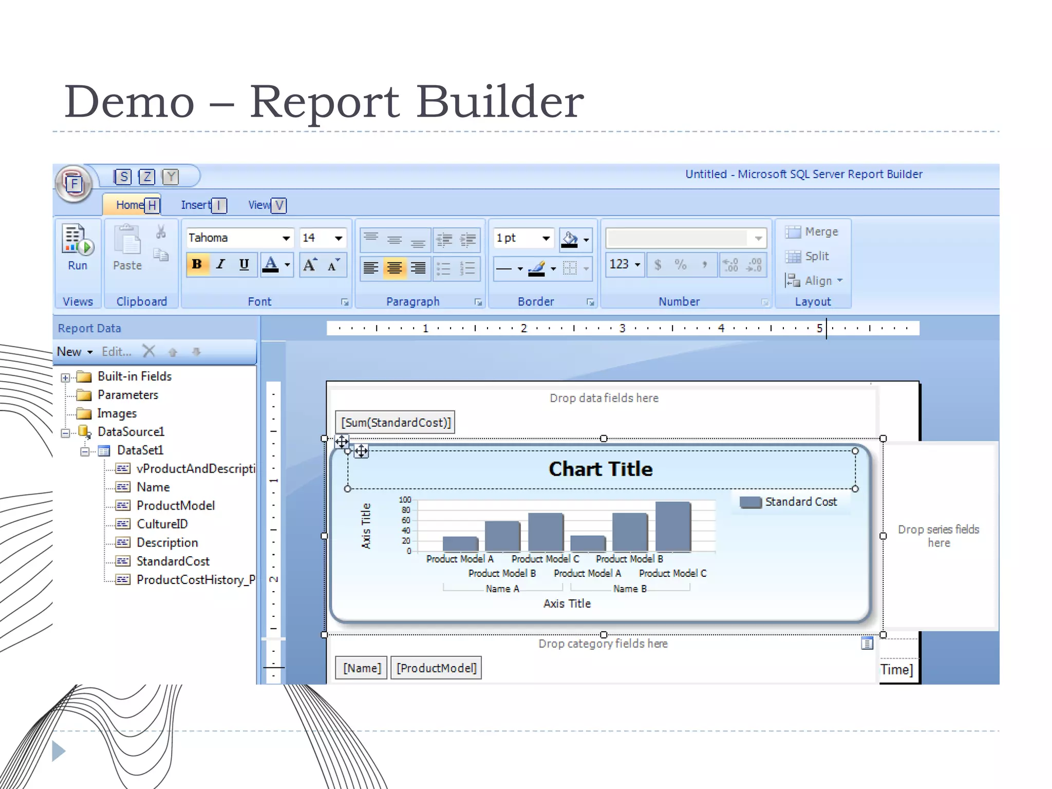 Demo – Report Builder 