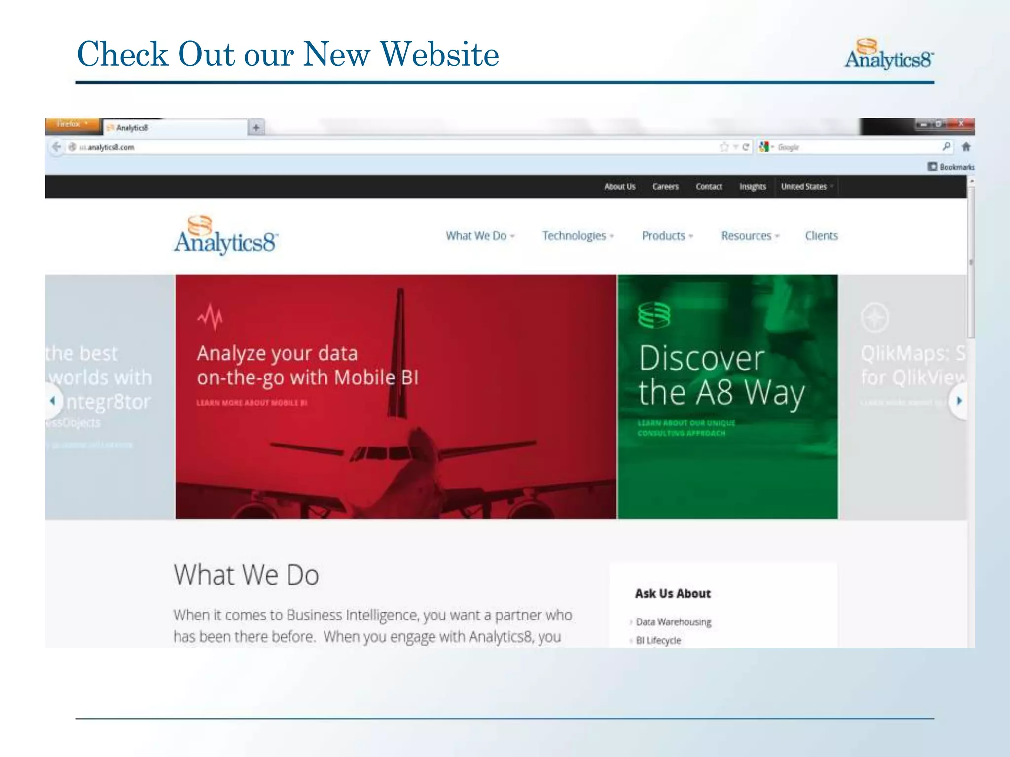 Check Out our New Website
 