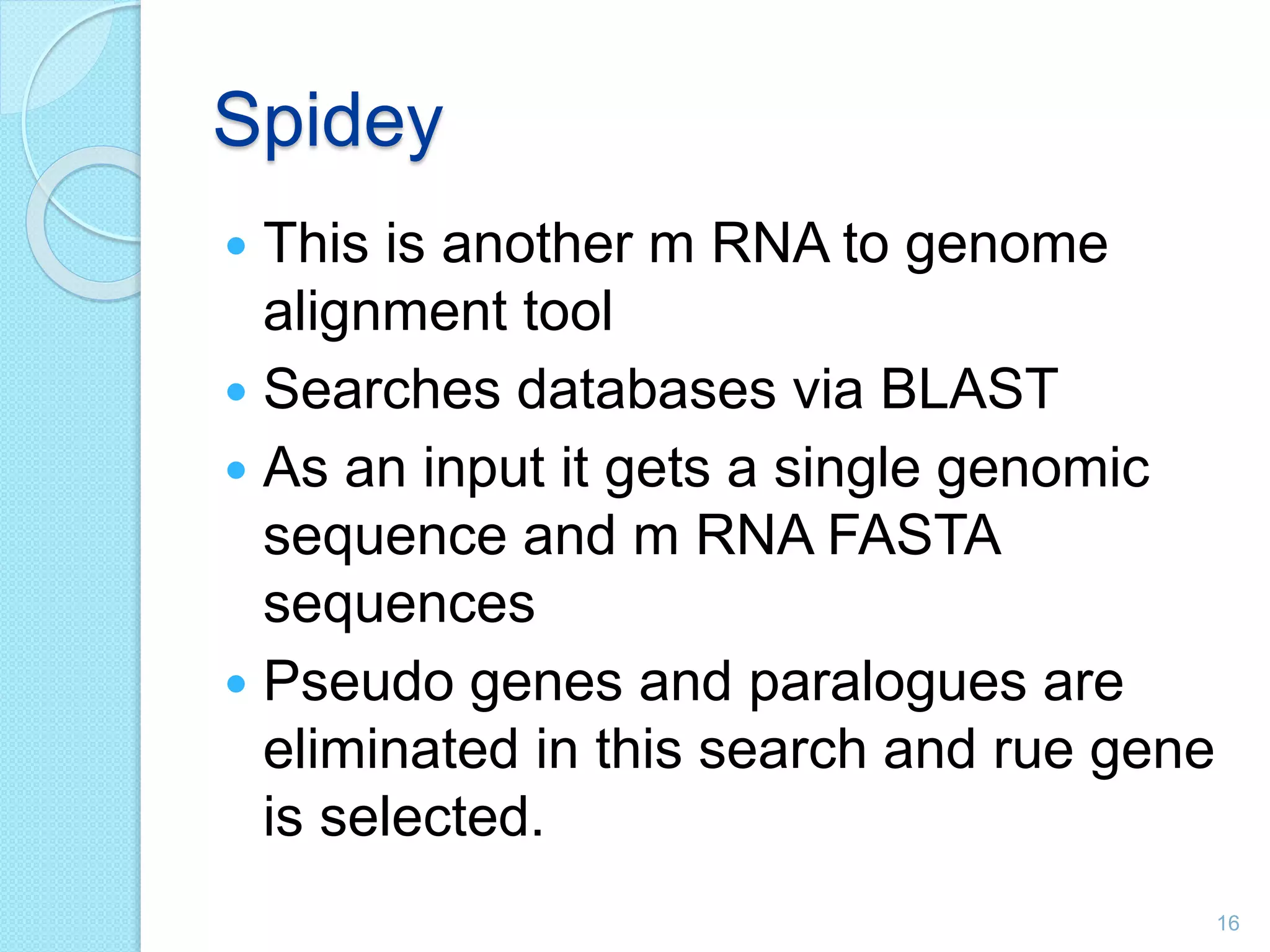 Biological Sequence Databases Pptx Biological Sequence Databases Pptx