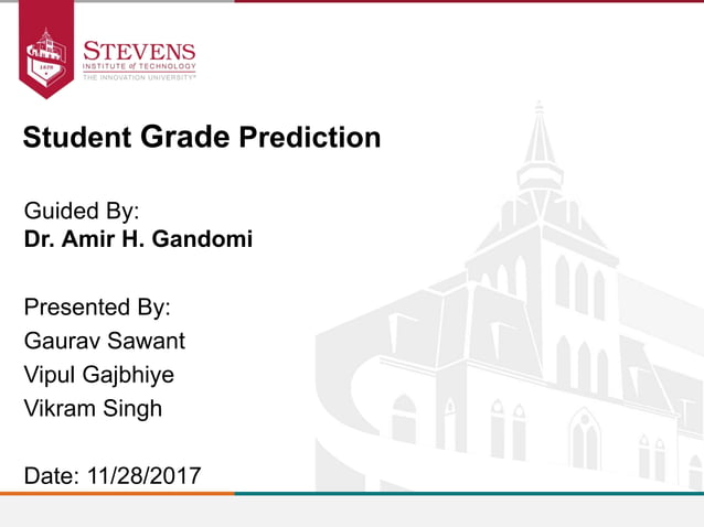 Student Grade Prediction | PPTX | Educational Assessment | Education