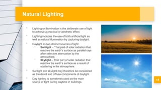 Architecture Lighting & Acoustics (Intro) | PDF