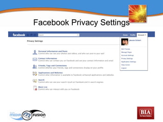 Facebook Privacy Settings 