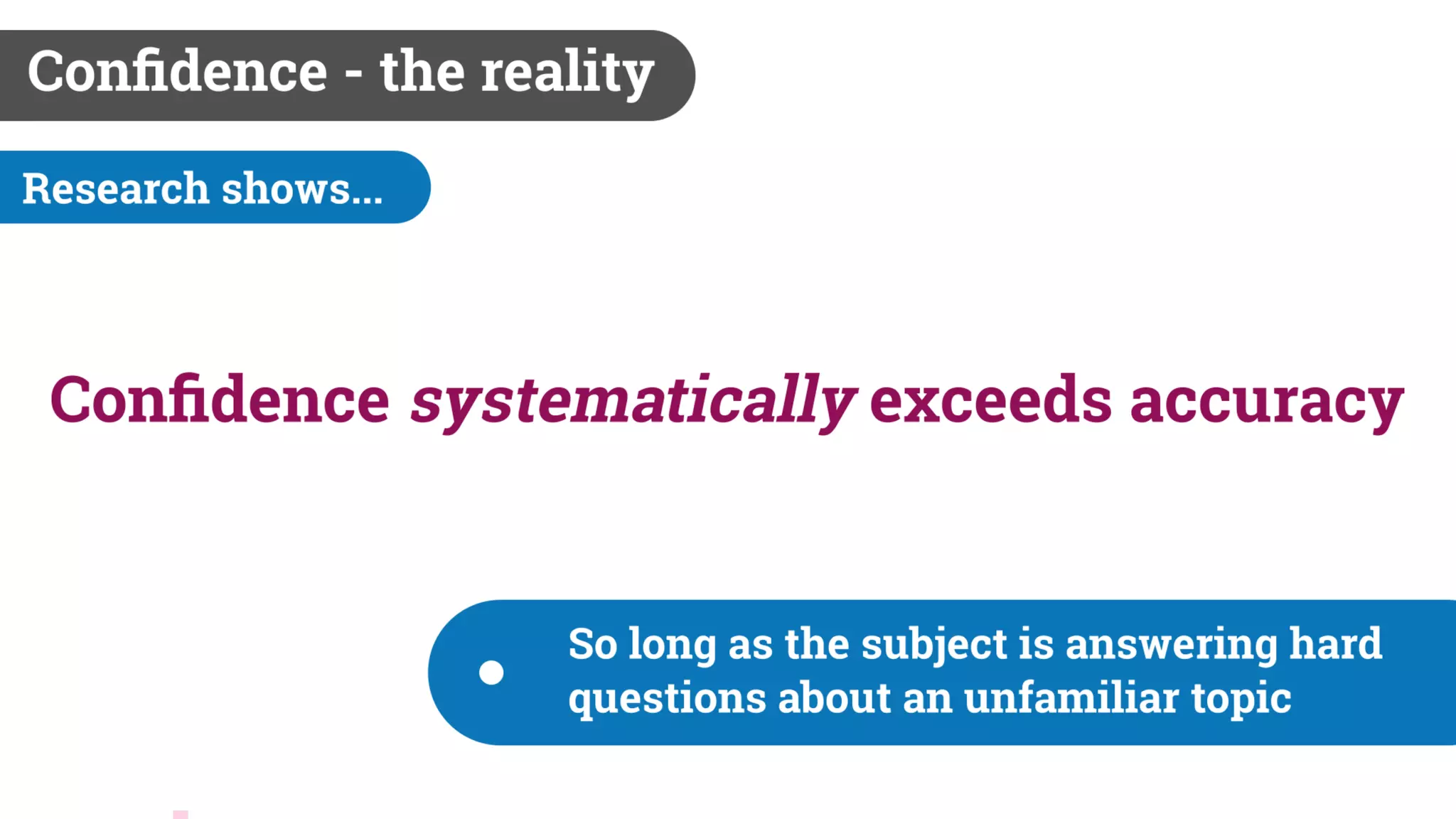 Biases and The Law of Unintended Consequences