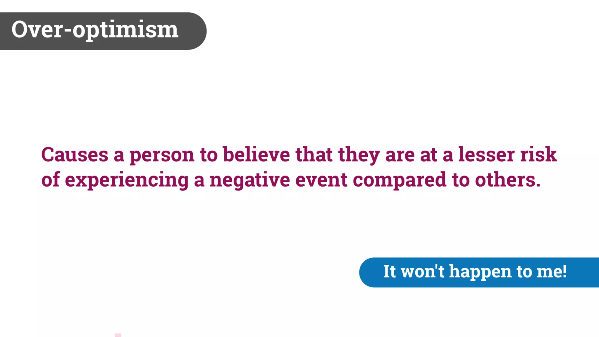 Biases and The Law of Unintended Consequences