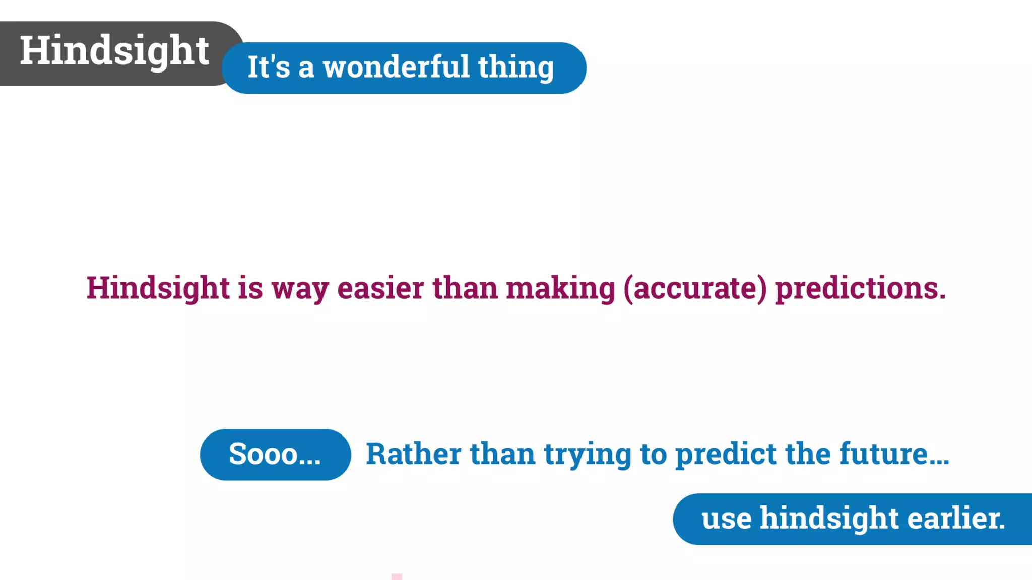 Biases and The Law of Unintended Consequences