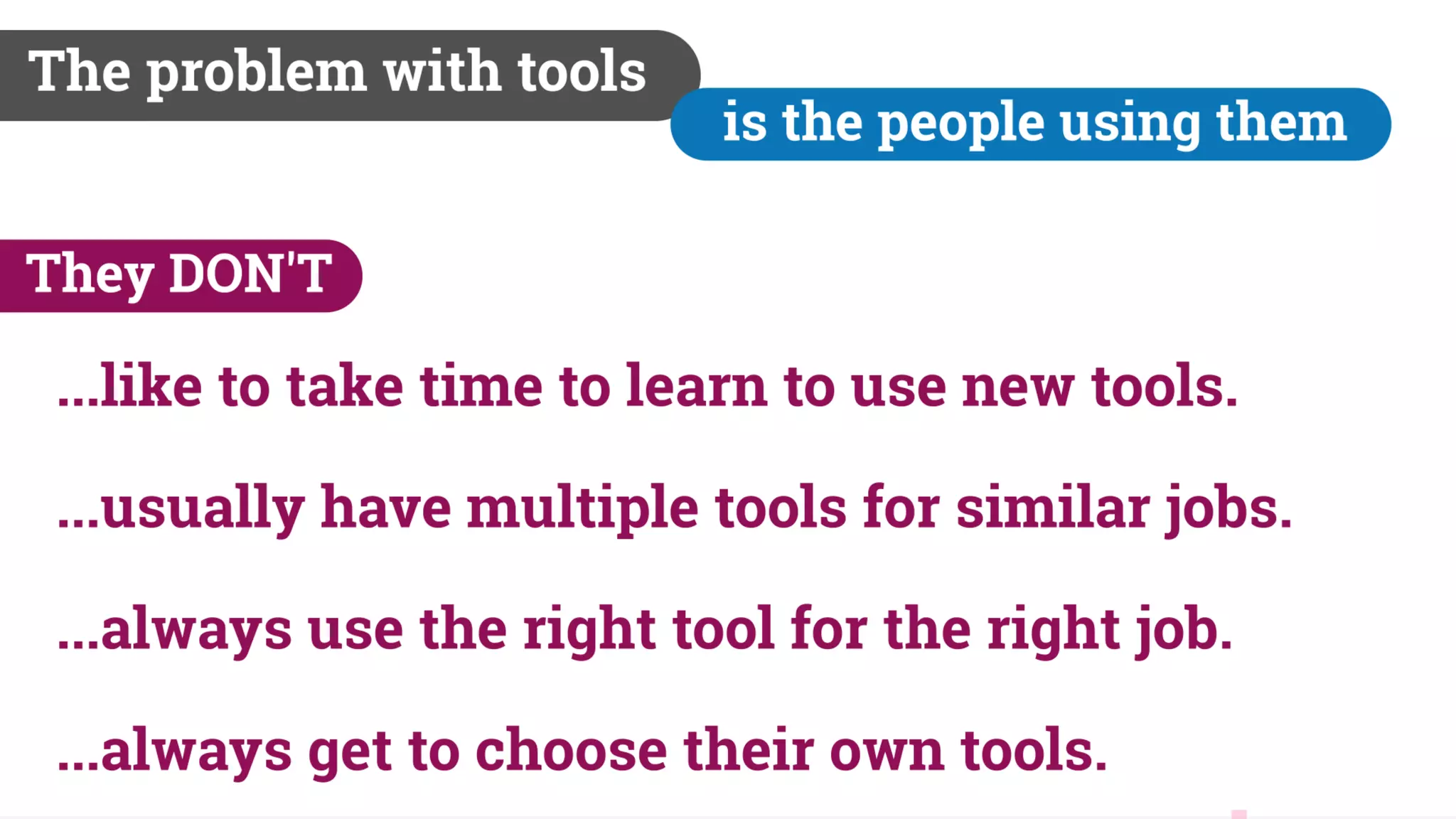 Biases and The Law of Unintended Consequences