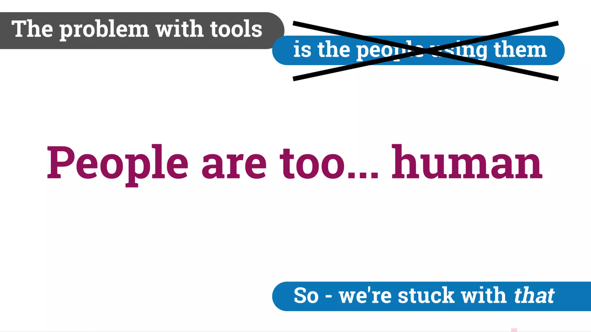 Biases and The Law of Unintended Consequences