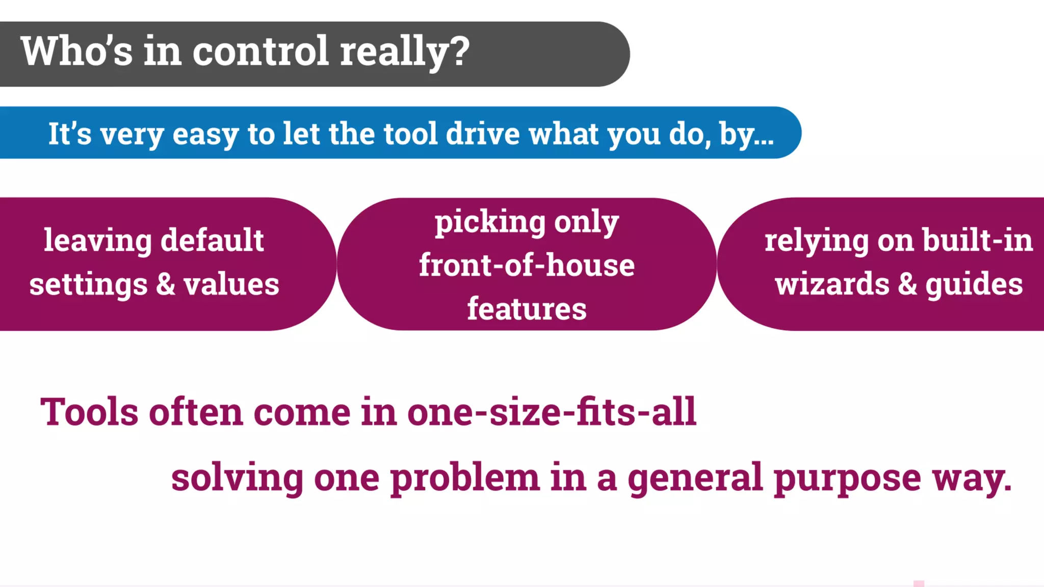 Biases and The Law of Unintended Consequences