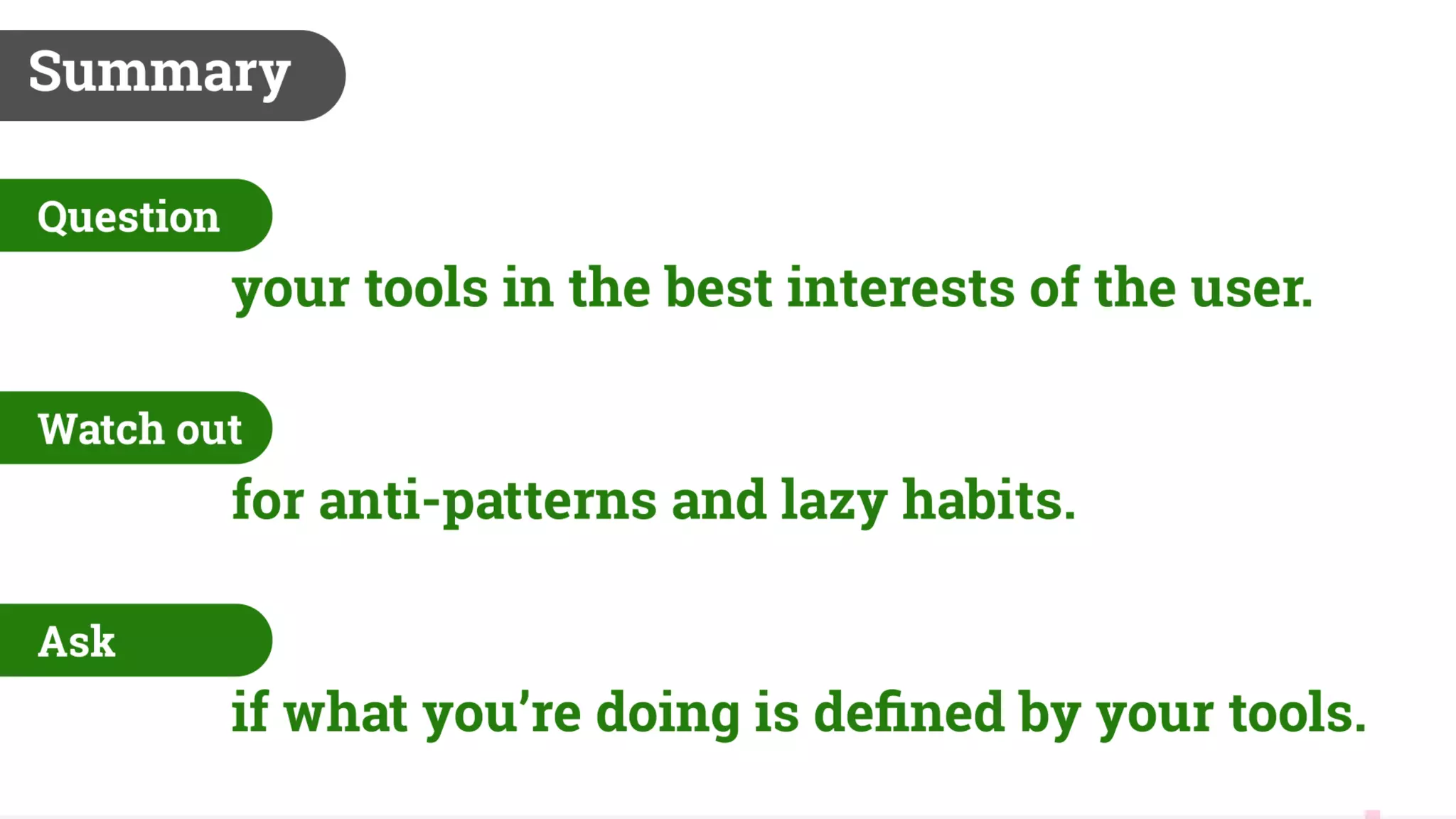 Biases and The Law of Unintended Consequences