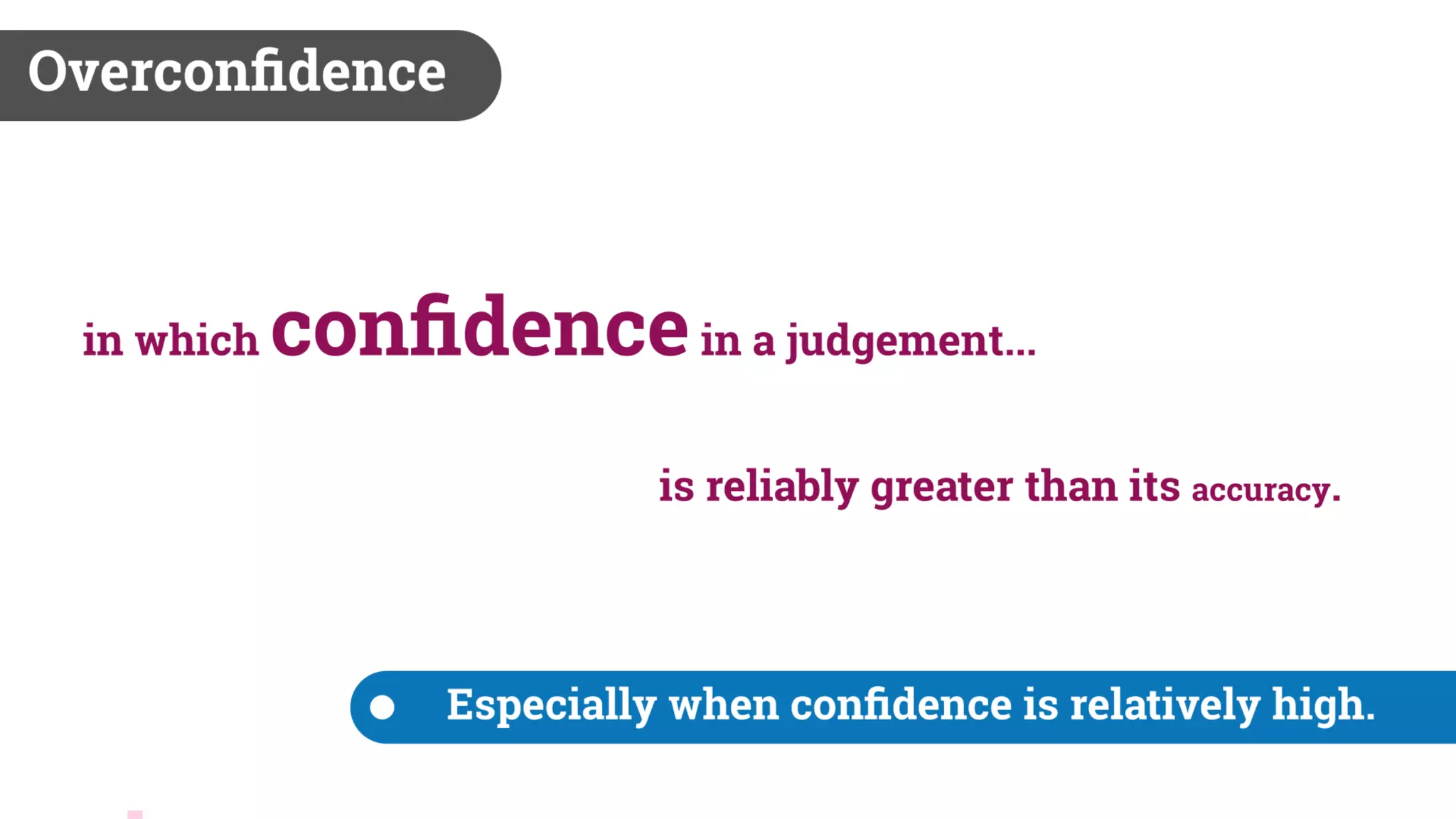 Biases and The Law of Unintended Consequences