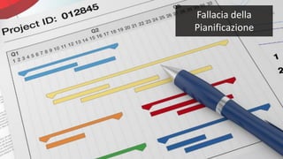 Fallacia della
Pianificazione
 