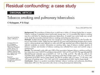 Residual confounding: a case study
66
 