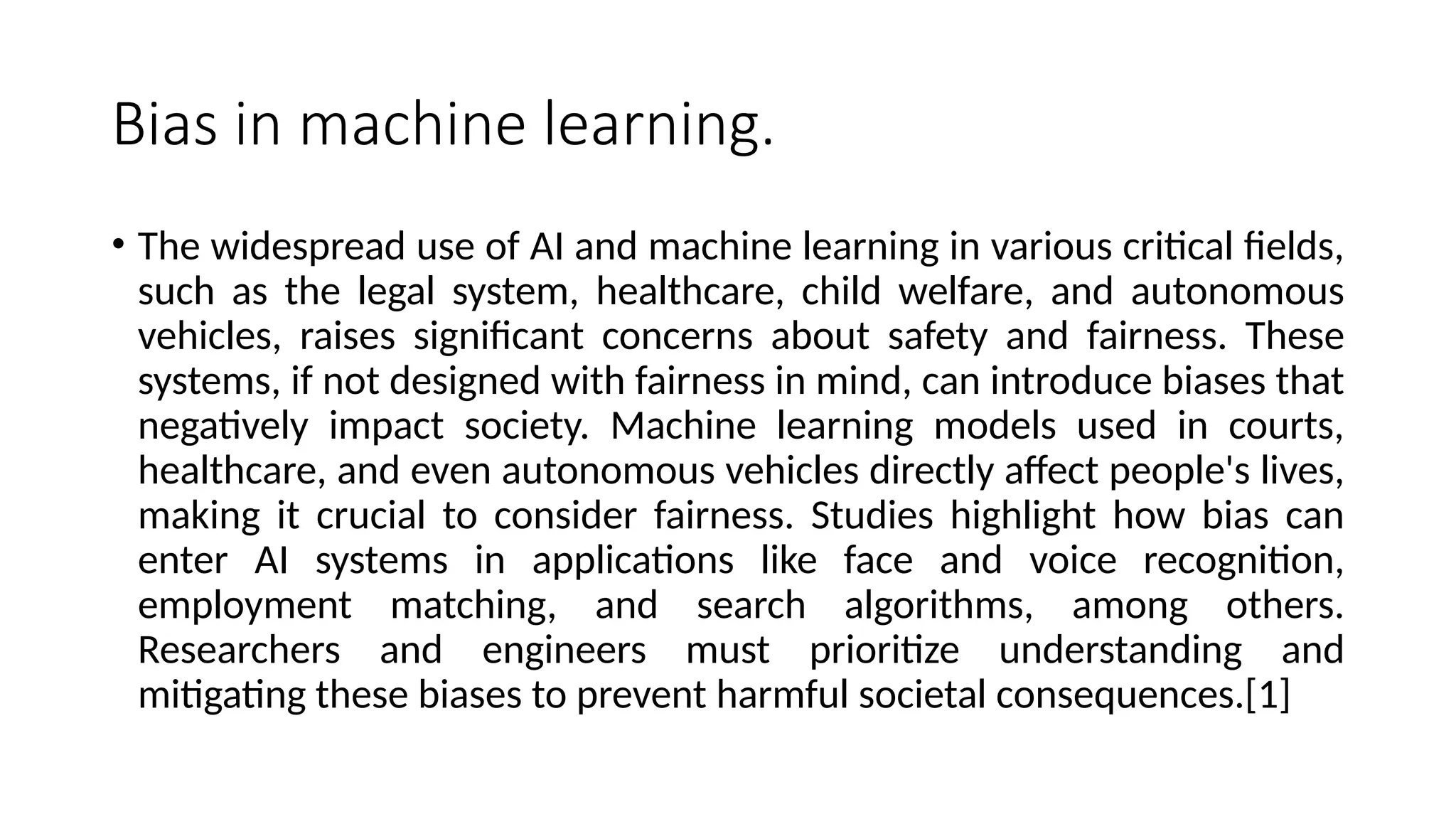bias_in_machine_learning. Types of bias and definition | PPTX