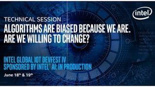 Algorithms are biased because we are. Are we willing to change?