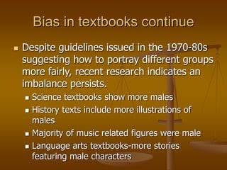 Bias In Textbooks Curriculum 1 Ppt Bias In Textbooks Curriculum 1 Ppt
