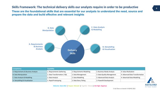 Business Intelligence Analyst Skills Framework | PDF