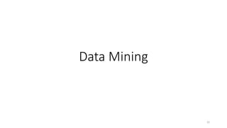 Data Mining
22
 