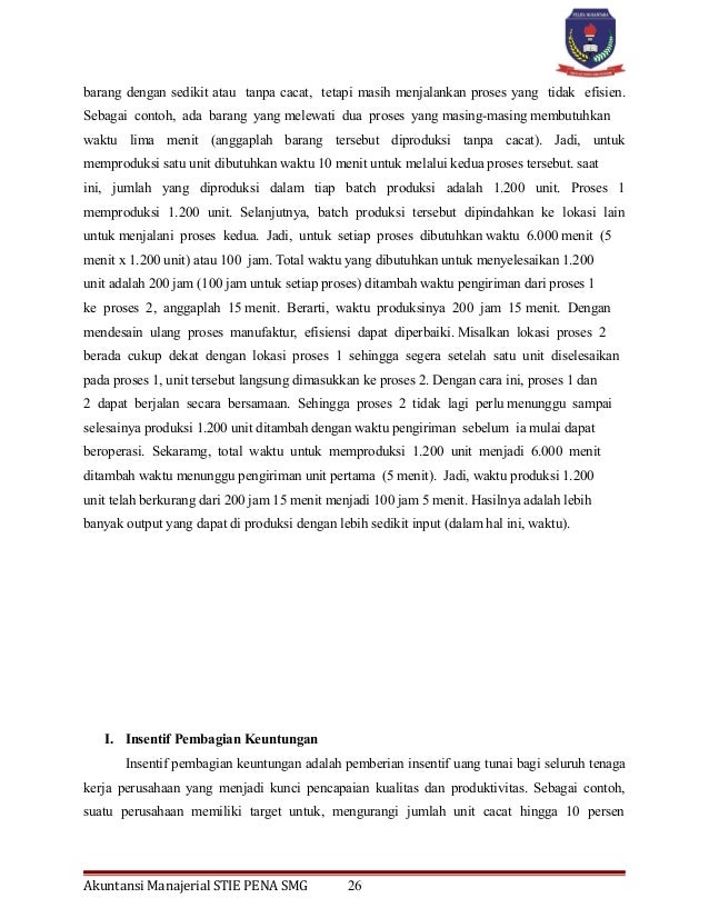Biaya kualitas dan produktifitas