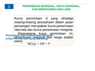 Biaya marginal | PPT