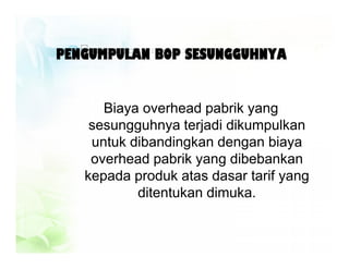 Biaya overhead pabrik PDF