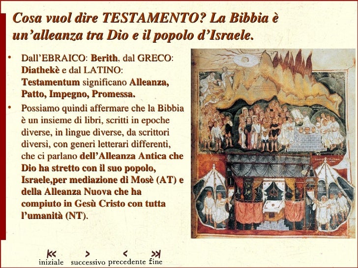 Differenze Tra Vecchio E Nuovo Testamento Bibbia