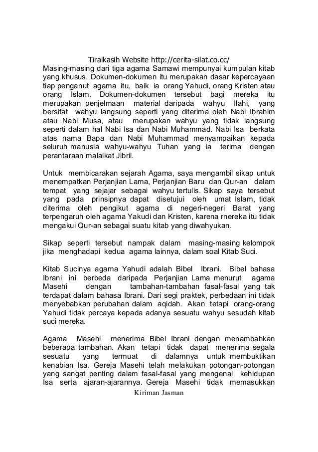 Bibel Qur An Dan Sains Modern Bibel Qur An Dan Sains Modern