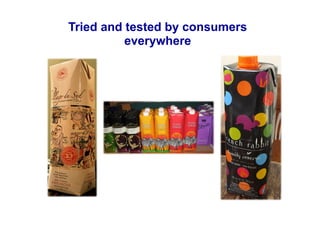 Tried and tested by consumers
          everywhere
 