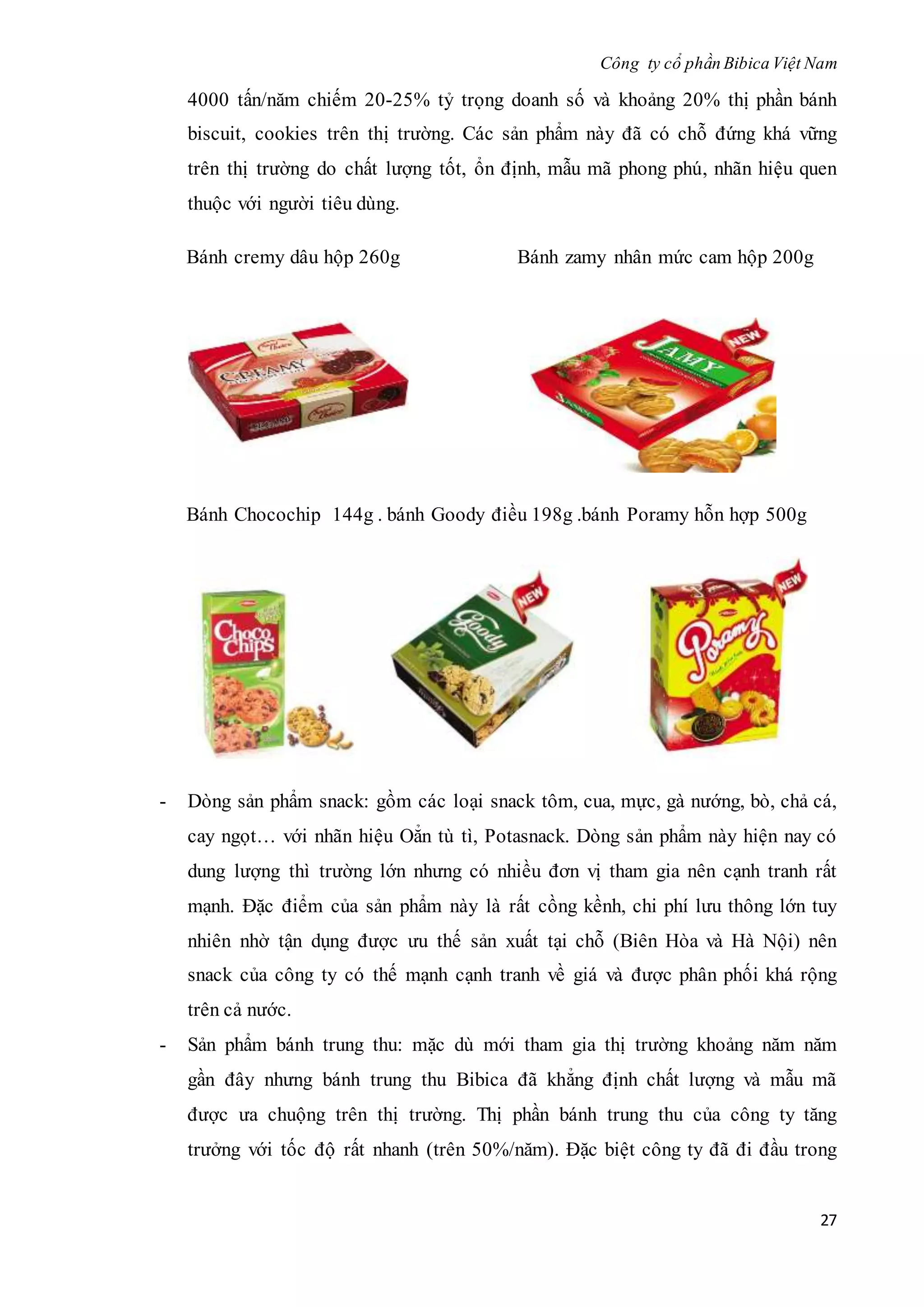 Bài tiểu luận về công ty Bibica | DOCX