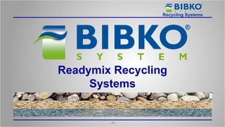 Readymix Recycling Systems 