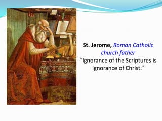 importance of bible | PPTX