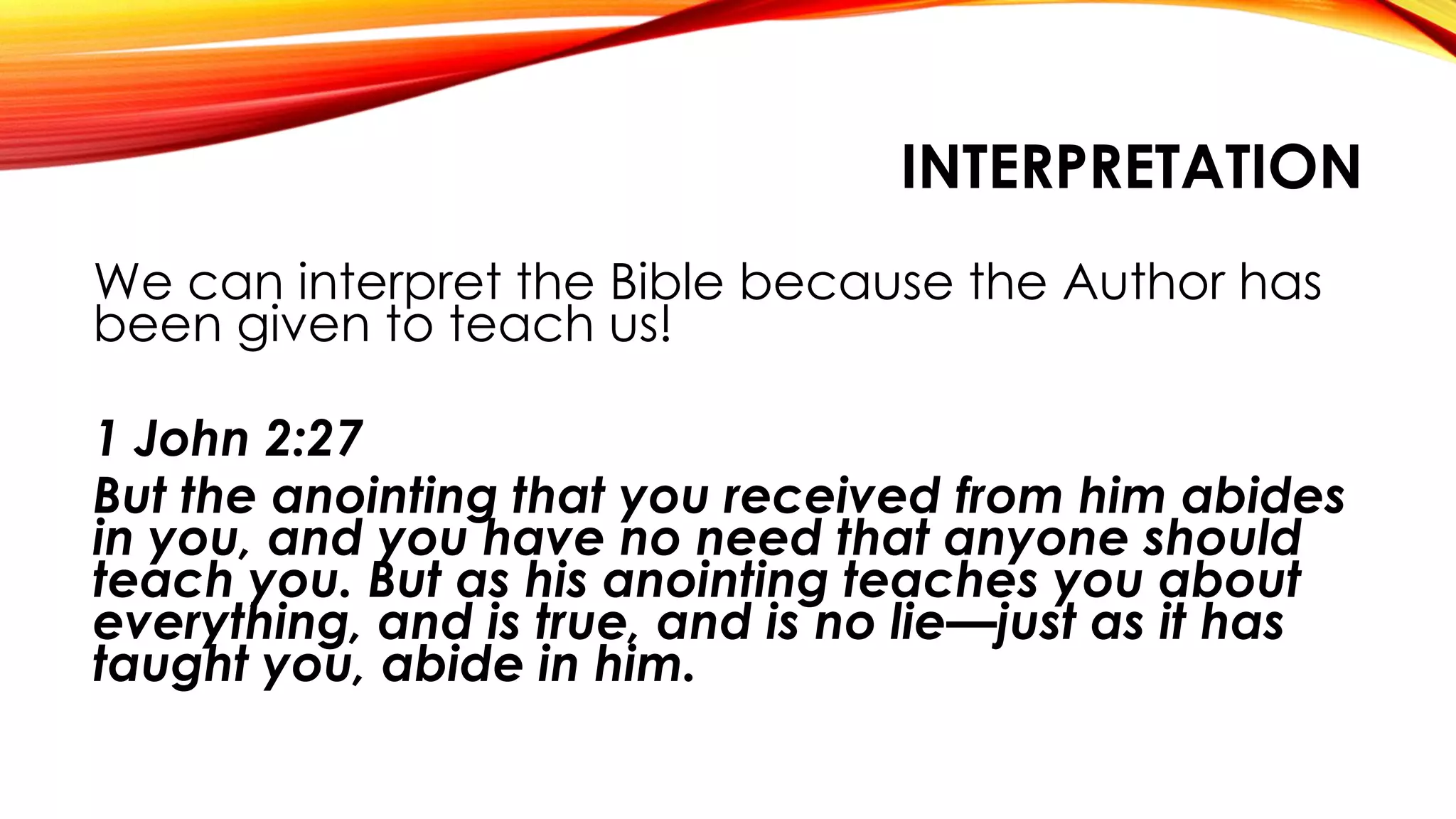 Bible Study 101 Pptx