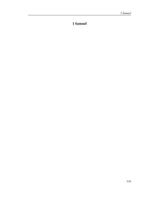 1 Samuel
516
1 Samuel
 