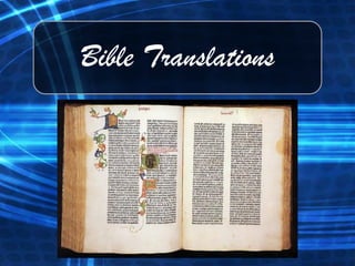 Bible Translations

 