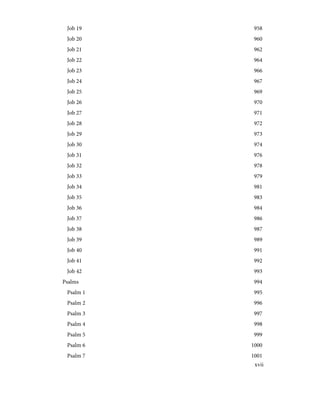 958
Job 19
960
Job 20
962
Job 21
964
Job 22
966
Job 23
967
Job 24
969
Job 25
970
Job 26
971
Job 27
972
Job 28
973
Job 29
974
Job 30
976
Job 31
978
Job 32
979
Job 33
981
Job 34
983
Job 35
984
Job 36
986
Job 37
987
Job 38
989
Job 39
991
Job 40
992
Job 41
993
Job 42
994
Psalms
995
Psalm 1
996
Psalm 2
997
Psalm 3
998
Psalm 4
999
Psalm 5
1000
Psalm 6
1001
Psalm 7
xvii
 