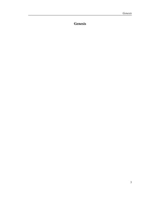 Genesis
3
Genesis
 