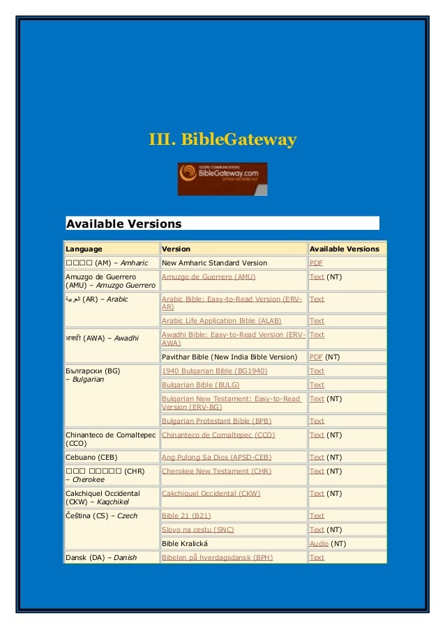 The Bible App