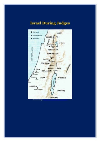 Map For Ruth Book Of Ruth Map