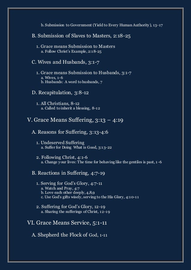 THE FIRST LETTER OF PETER