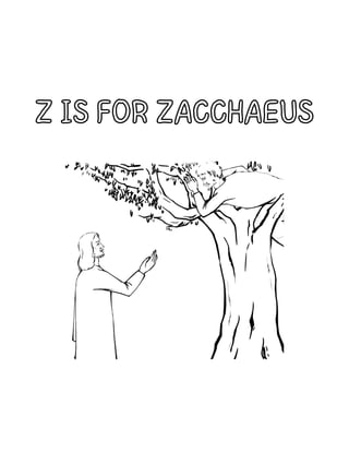 Bible Alphabet Coloring Book