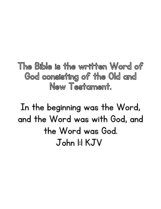 Bible Alphabet Coloring Book