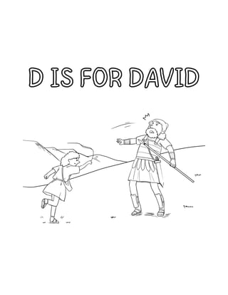 Bible Alphabet Coloring Book