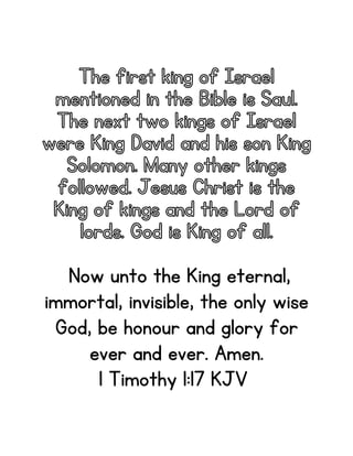 Bible Alphabet Coloring Book